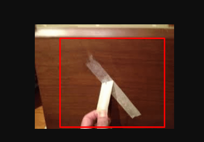 How to Remove Sticky Tape Residue from Wood